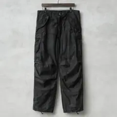 【古着、実物】80’sU.S.ArmyM-65・BDU・ワイドパンツ・黒染め 2025年最新】m65 パンツ 黒染めの人気アイテム - メルカリ