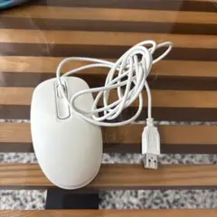 ホワイト USBマウス SM-9023