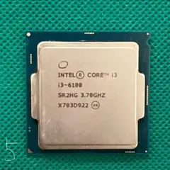 Intel Core i3-6100 CPU 3.70GHz 動作確認品