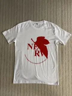 NERVロゴ ホワイト Tシャツ　サイズL