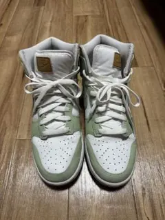 Nike Dunk High ホワイト/グリーン　サイズ7.5