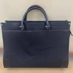 ビジネスバッグ　ブラック ナイロン トートバッグ