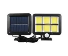 ソーラー ライト 屋外 分離型 センサーライト 120個COB LED 人感