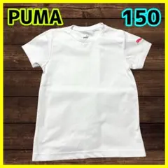 【即日発送⭐️】PUMA 白　Tシャツ　150 体操服　速乾　サッカー プーマ