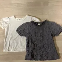 PAIR MANON Tシャツ 90 と　tete a tete tシャツ　80