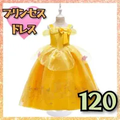 a61 プリンセス ドレス 子供 ディズニー ベル クリスマス コスプレ 120