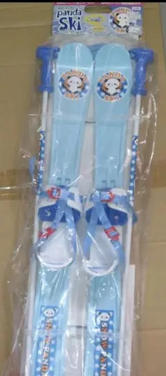 パンダスキー スキー板 70cm 日本製 新品 PS-70B ブルー ラスト2点