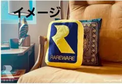 レア社　クッション　グッズ　ぬいぐるみ ドンキーコング バンジョーとカズーイ バンジョーとカズーイの大冒険』レア社のロゴぬいぐるみ