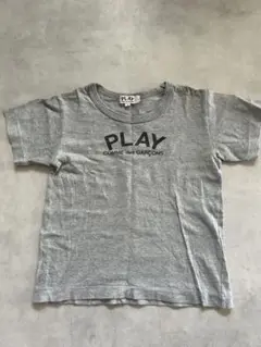 COMME des GARCONS PLAY Tシャツ サイズ4 グレー