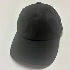 極美品　MBエコレザーキャップ　スタンダードキャップ　ブラック　フリーサイズ　黒