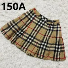 Burberry スカート　150A 150-159 チェック柄　メガチェック