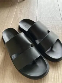 ZARA ザラ サンダル ブラック size41
