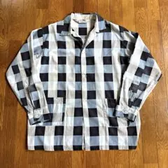 50s-60s special vintage プリントネル スリーピングシャツ