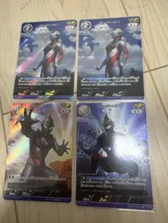 ウルトラマンカードゲーム　ウルトラマンガイア　AP 4枚セット