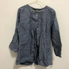NORTHERN TRUCK グレー 五分袖チュニック