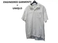 ENGINEERED GARMENTS×UNIQLO　コラボ　半袖ポロシャツ　L