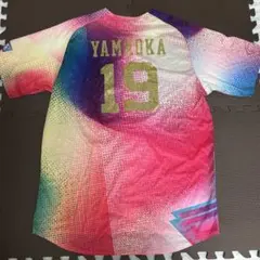 オリ姫デー2023 ユニフォーム 山岡泰輔ワッペン圧着