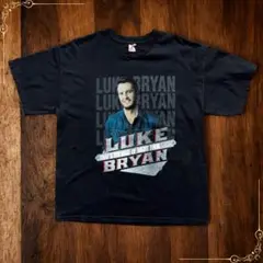 ルーク・ブライアン ミュージックTシャツ ツアーTシャツ ライブT ブラック 黒