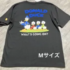 ディズニー　ドナルドダック　ヒューイ　デューイ　ルーイ　Tシャツ　メンズM