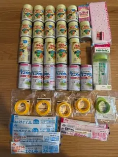 らくらくミルク すこやかM1 アイクレオ はぐくみ E赤ちゃん アタッチメント