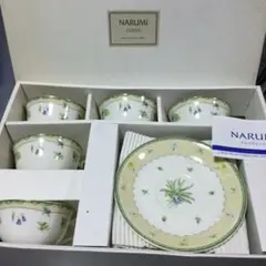 NARUMI ナルミ チャイナ 5客ティー碗皿 カップu0026ソーサー5客セット花柄