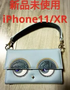 新品未使用！スマホケース　iPhone 11/XR（小銭入れ・鏡付き）