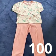 パジャマ　100 女の子　くま