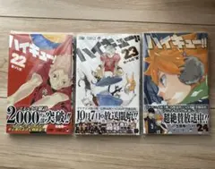 美品　ハイキュー‼︎ 22 23 24 マンガ　3冊セット