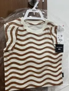 波模様 半袖Ｔシャツ 90cm ユニクロ　　マリメッコ