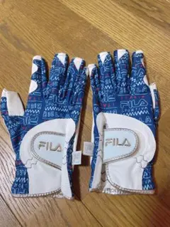 FILA レディース ゴルフグローブ　フィラ　ネイル