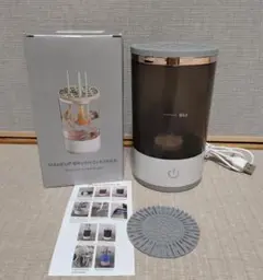✨メイクブラシ クリーナー メイクブラシ洗浄機 3in1 電動 メイク収納