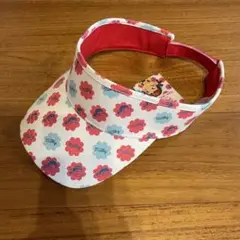 ペコちゃん　ミルキー柄　サンバイザー　ゴルフ　テニス
