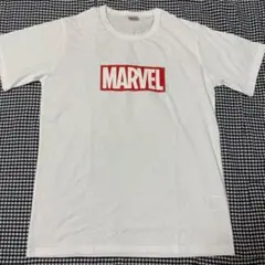 MARVEL 白Tシャツ Lサイズ ポリエステル綿混