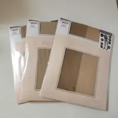 ジルスチュアート　着圧ストッキング　３足セット