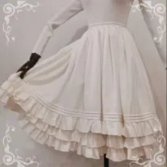 ロングパニエスカート