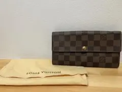 激レア廃盤品❣️ルイヴィトン ダミエ サラ 長財布 折り財布 モノグラム