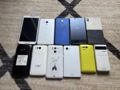 Android スマートフォン 携帯電話 まとめ売り 11台 ジャンク