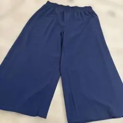 タイムセール　ウエスト総ゴムガウチョパンツ
