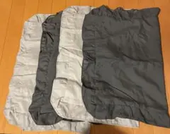 枕カバー　フリル　45×75 4枚セット