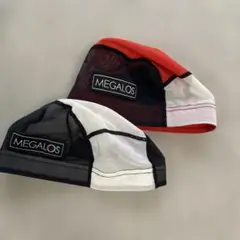 MEGALOS 水泳帽 2色セット　Lサイズ