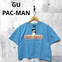 未使用タグ付き GU PAC-MAN レディース ショート丈Tシャツ M