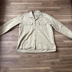 Dickies XL ベージュ ワークシャツ