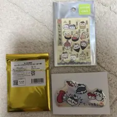 ♡ちいかわ寿司 スマホに貼れるステッカー&トレーディングステッカー2枚セット♡