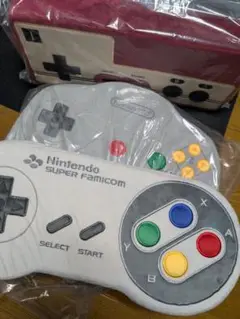 NINTENDO64 コントローラー型クッション ショッパー付き ニンテンドーミュージアム 64コントローラー型クッション グレー