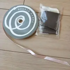TOKYO RIBBON ピーチベージュリボン 9mm