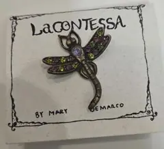 La Contessa トンボ ピンバッジ
