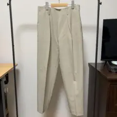 green label relaxing テーパードパンツ　ウェストリボン