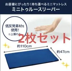 【新品未開封】ミニトゥルースリーパー　ごろ寝マット　2枚セット