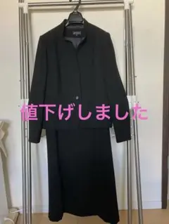 【新品 ] nuit ブラックフォーマルワンピーススーツ 11号