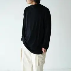 極美品✨ キャプテンサンシャイン メリノ 天竺 ハイネック Tシャツ 長袖 38